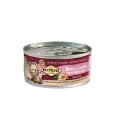 Carnilove Canned Food Grain-Free Turkey & Salmon Kitten 100g